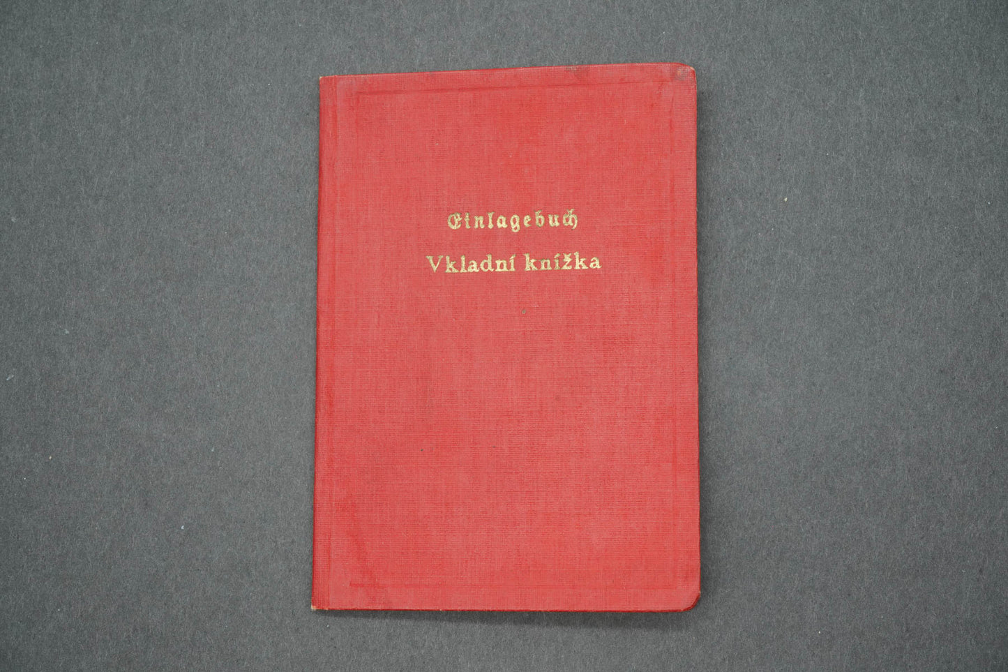 VKLADNÍ KNÍŽKA (x14918)
