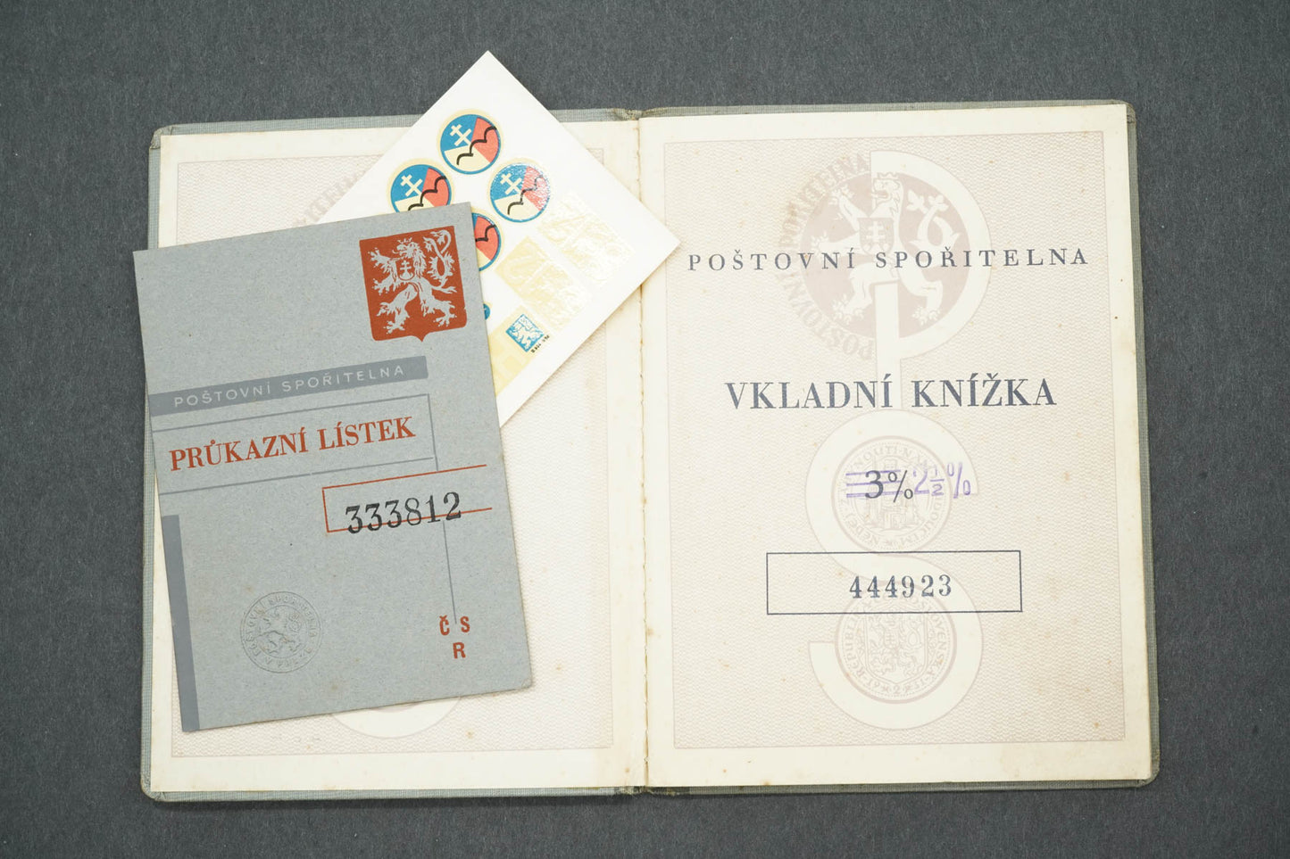 VKLADNÍ KNÍŽKA POŠTOVNÍ SPOŘITELNA (x14925)