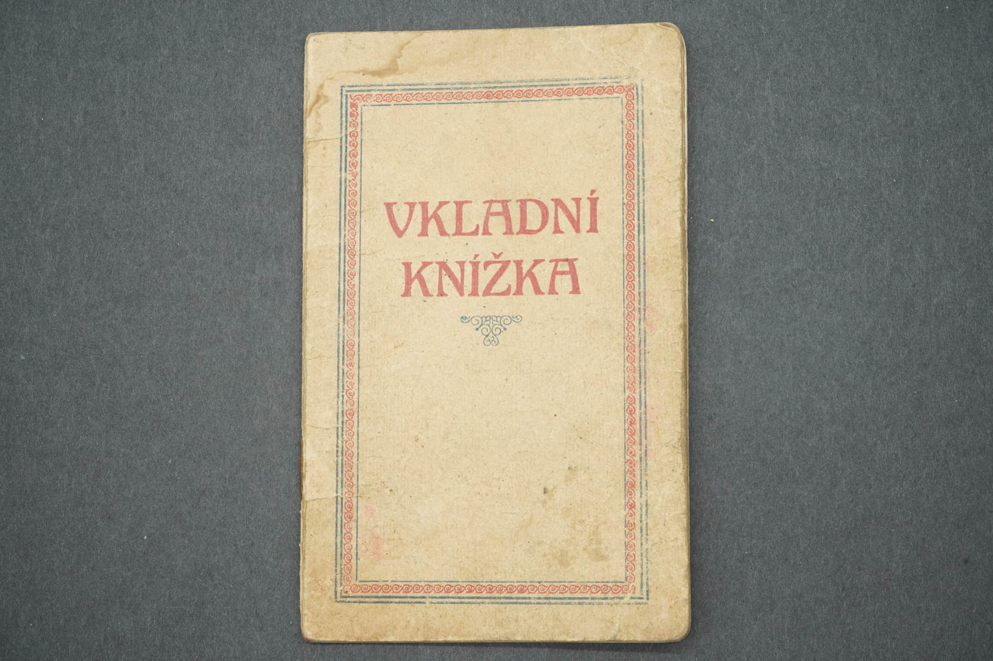 VKLADNÍ KNÍŽKA (x14929)