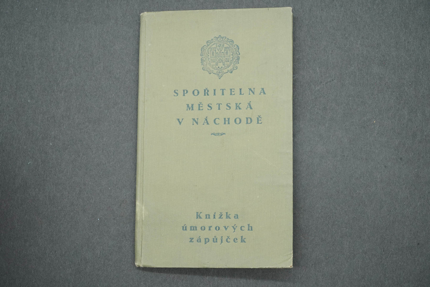 SPOŘITELNA MĚSTSKÁ V NÁCHODĚ KNÍŽKA ÚMOROVÝCH ZAPŮJČEK (x15000)