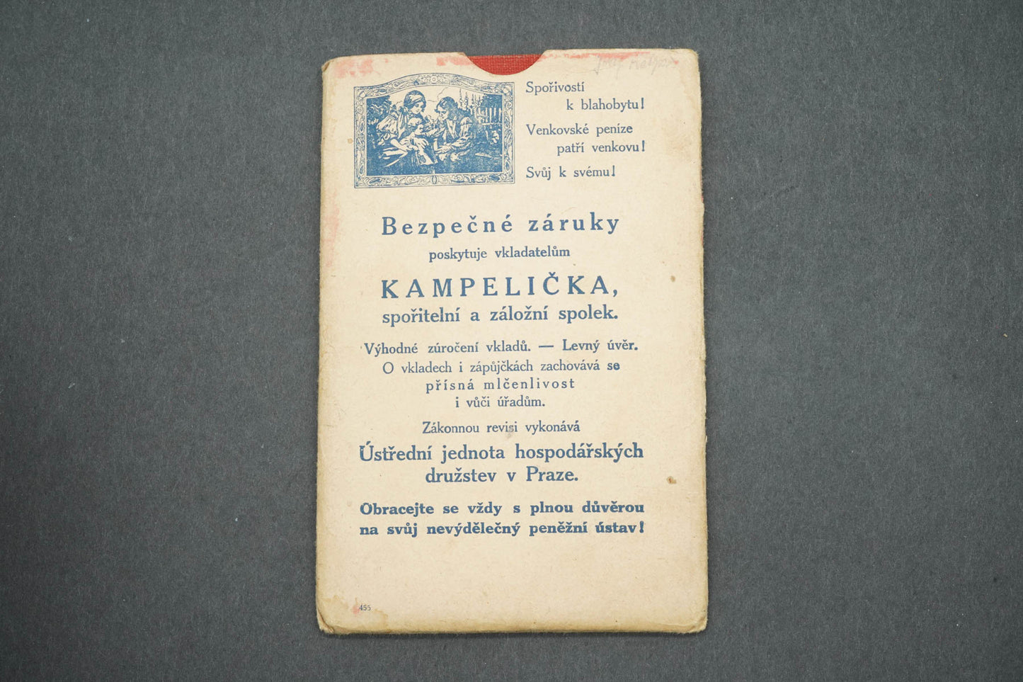 VKLADNÍ KNÍŽKA (x15009)