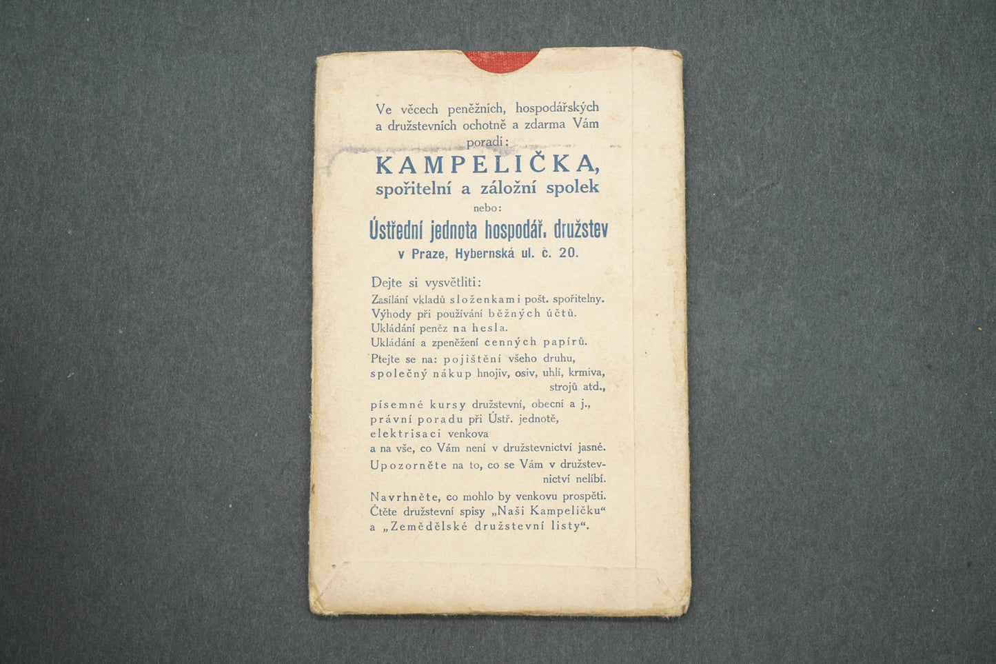 VKLADNÍ KNÍŽKA (x15009)