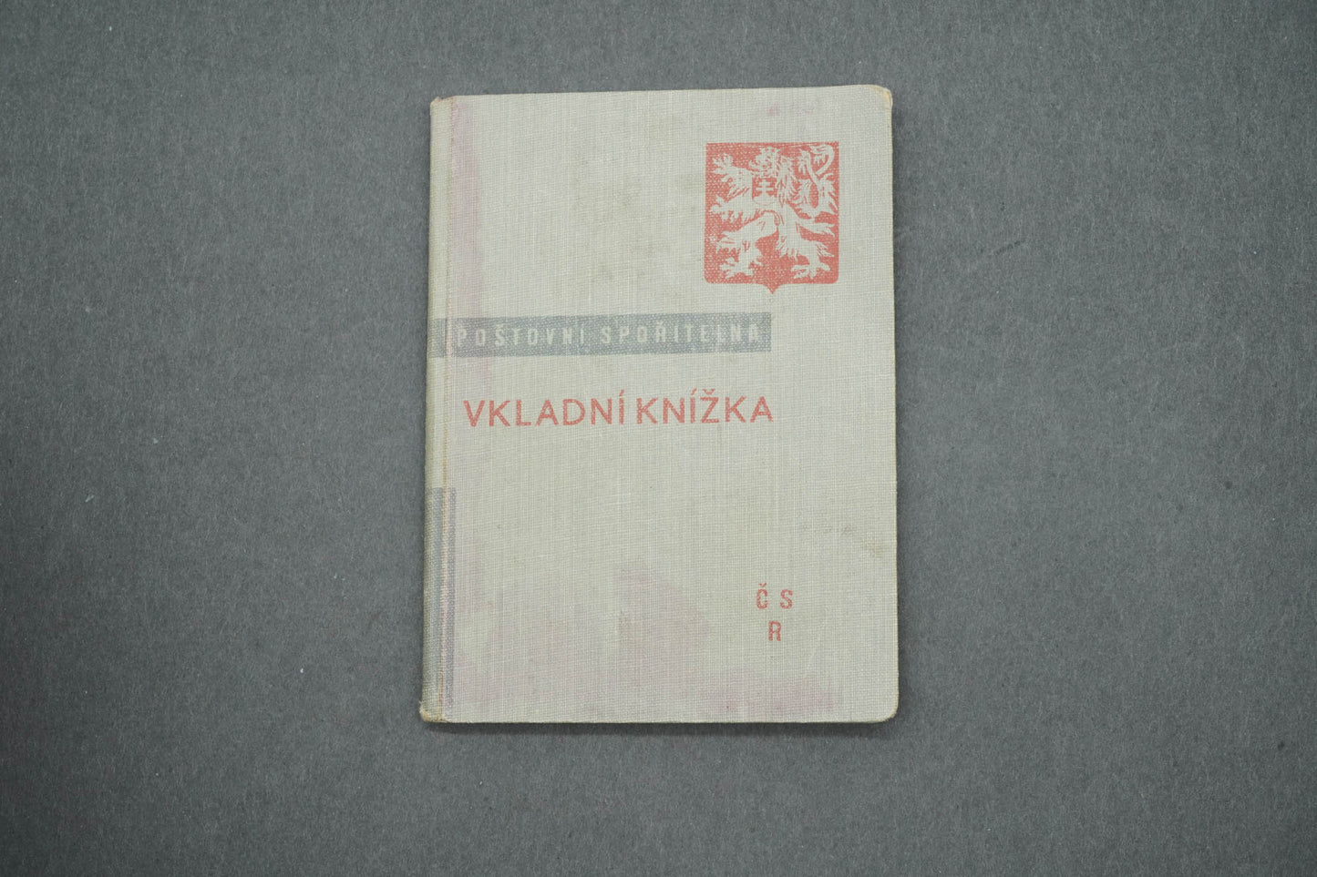 VKLADNÍ KNÍŽKA POŠTOVNÍ SPOŘITELNA (x15020)