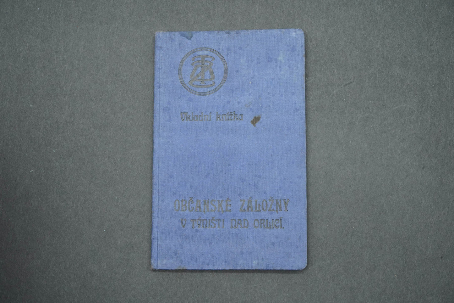VKLADNÍ KNÍŽKA OBČANSKÉ ZÁLOŽNY V TÝNIŠTI NAD ORLICÍ (x15035)