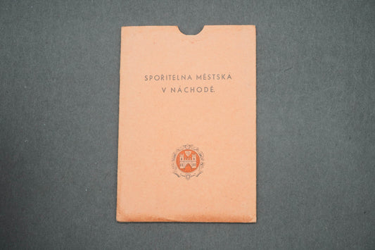SPOŘITELNÍ KNÍŽKA SPOŘITELNA MĚSTSKÁ V NÁCHODĚ (x15036)