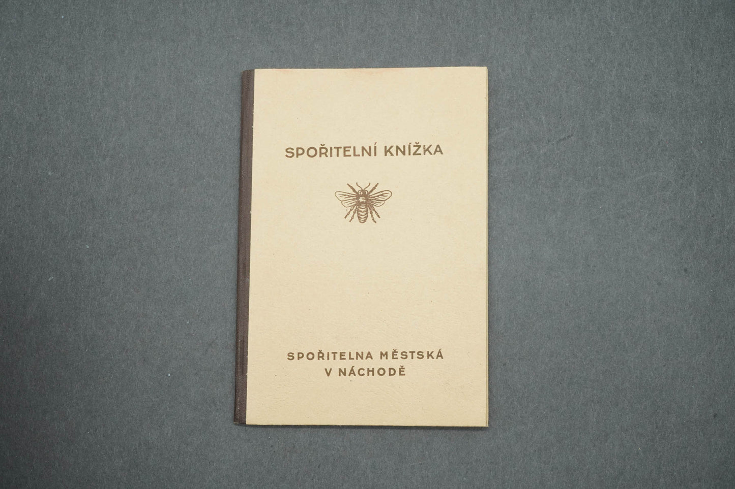 SPOŘITELNÍ KNÍŽKA SPOŘITELNA MĚSTSKÁ V NÁCHODĚ (x15036)