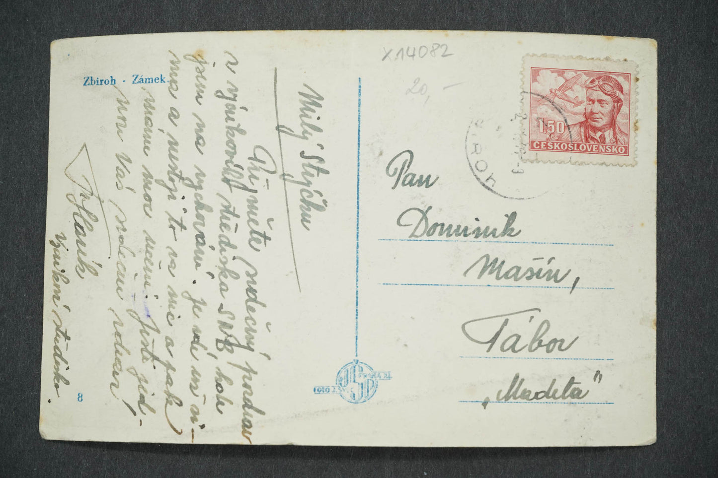 Postcard ZBIROH - CASTLE. (x14082)