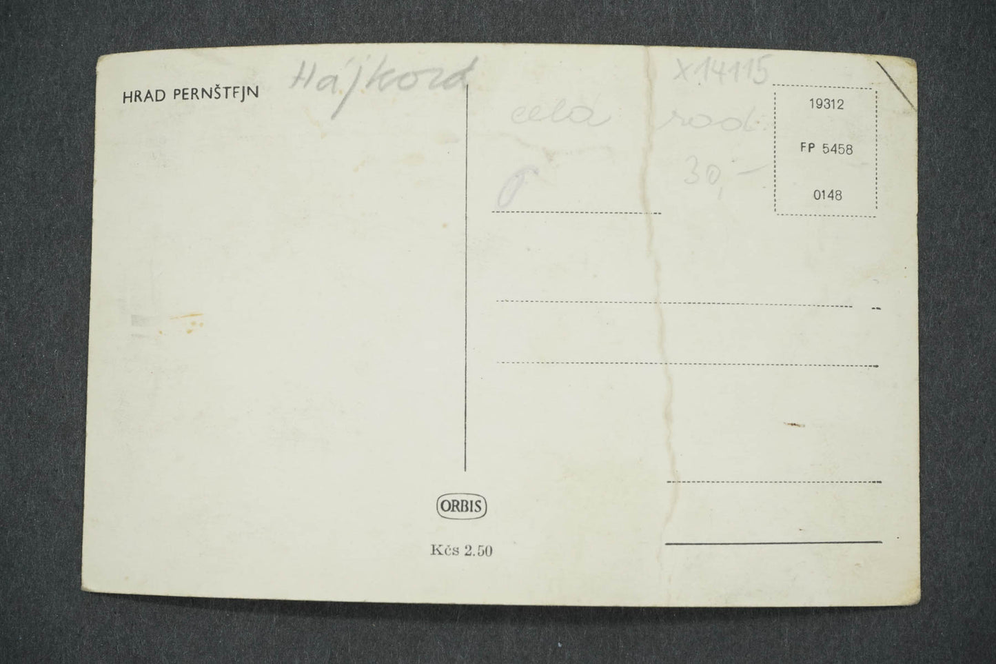 Pohlednice HRAD PERNŠTEJN (x14115)