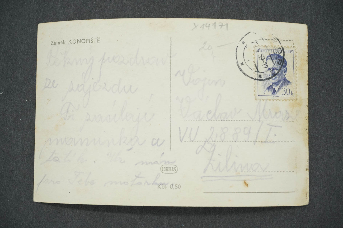 Pohlednice KONOPIŠTĚ (x14171)