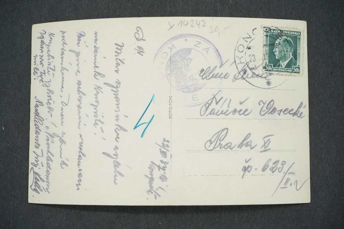 Pohlednice KONOPIŠTĚ (x14242)