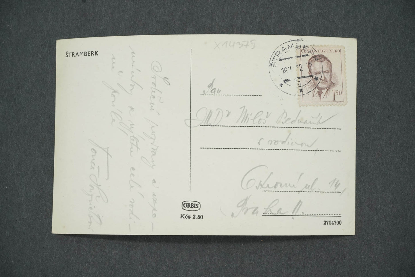 Pohlednice ŠTRAMBERK (x14375)