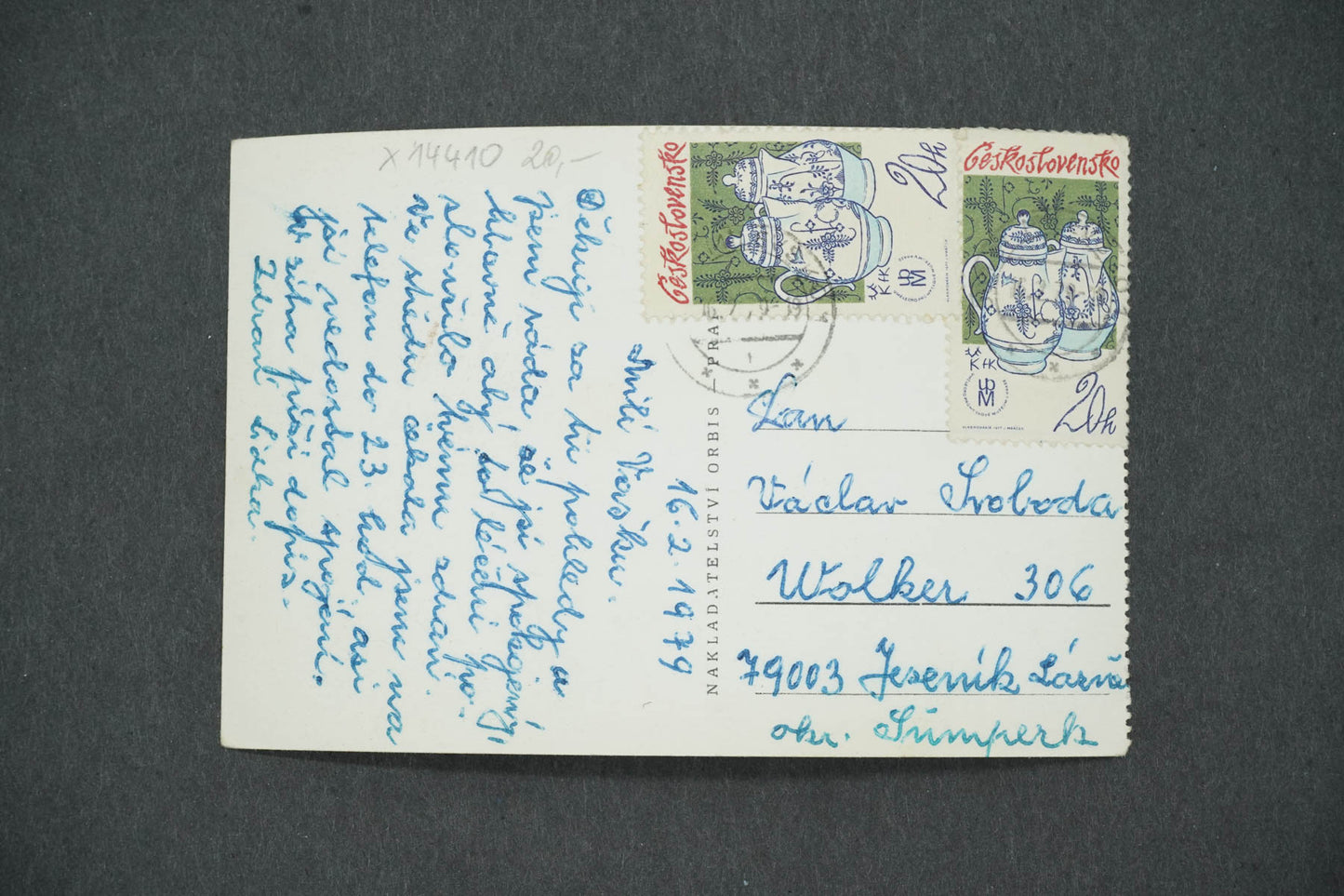 Pohlednice ZVÍKOV, ORLÍK (x14410)