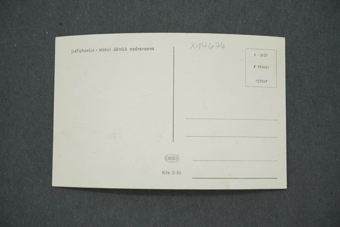 Postcard JINDŘICHOVICE - STATE CHILDREN'S SANATORIUM (x14674)