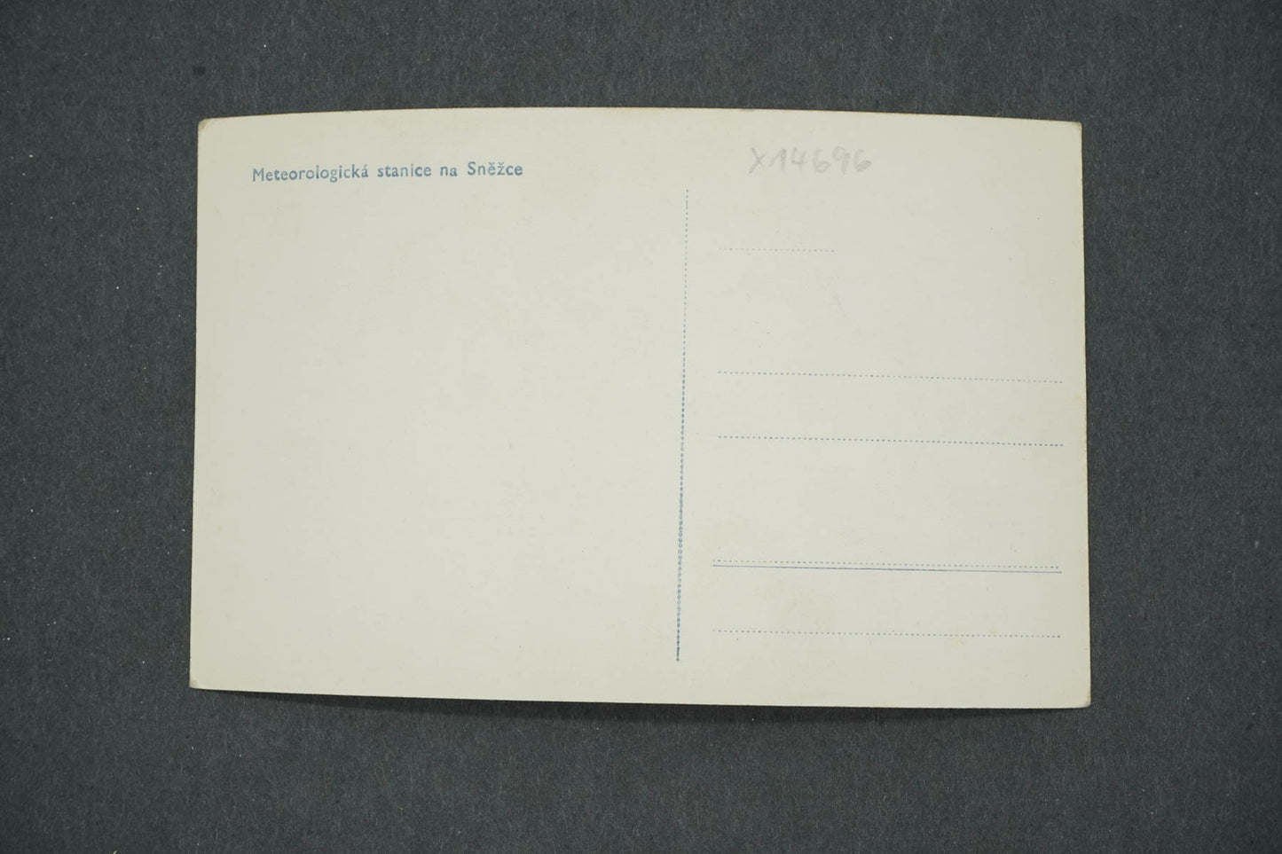 Pohlednice METEOROLOGICKÁ STANICE NA SNĚŽCE (x14696)