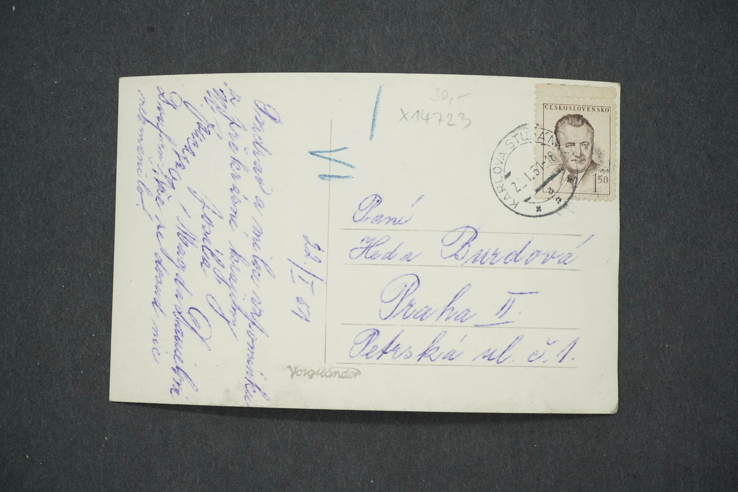 Pohlednice BAD KARLSBRUNN AM FUSS DES ALTVATER (x14723)