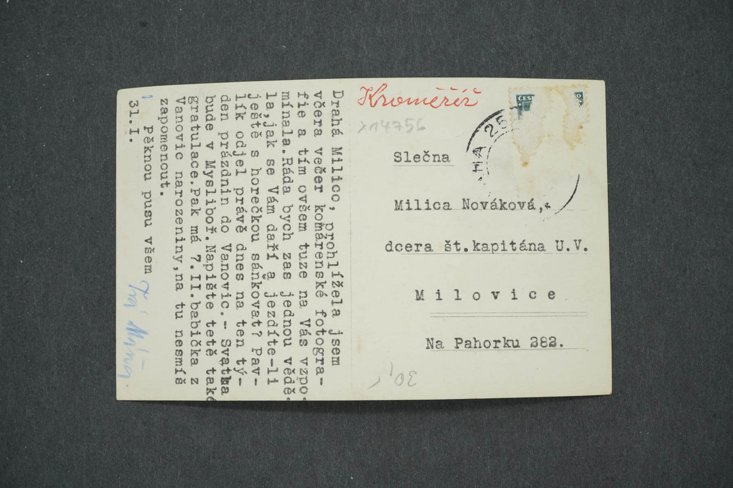 Pohlednice KROMĚŘÍŽ (x14756)