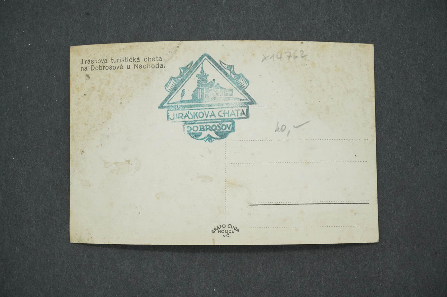 Pohlednice JIRÁSKOVATURISTICKÁ CHATA (x14762)