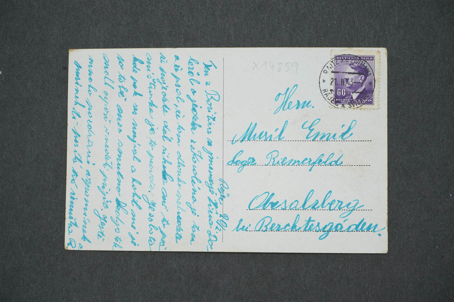 Pohlednice RÁJEC N.SV. (x14859)