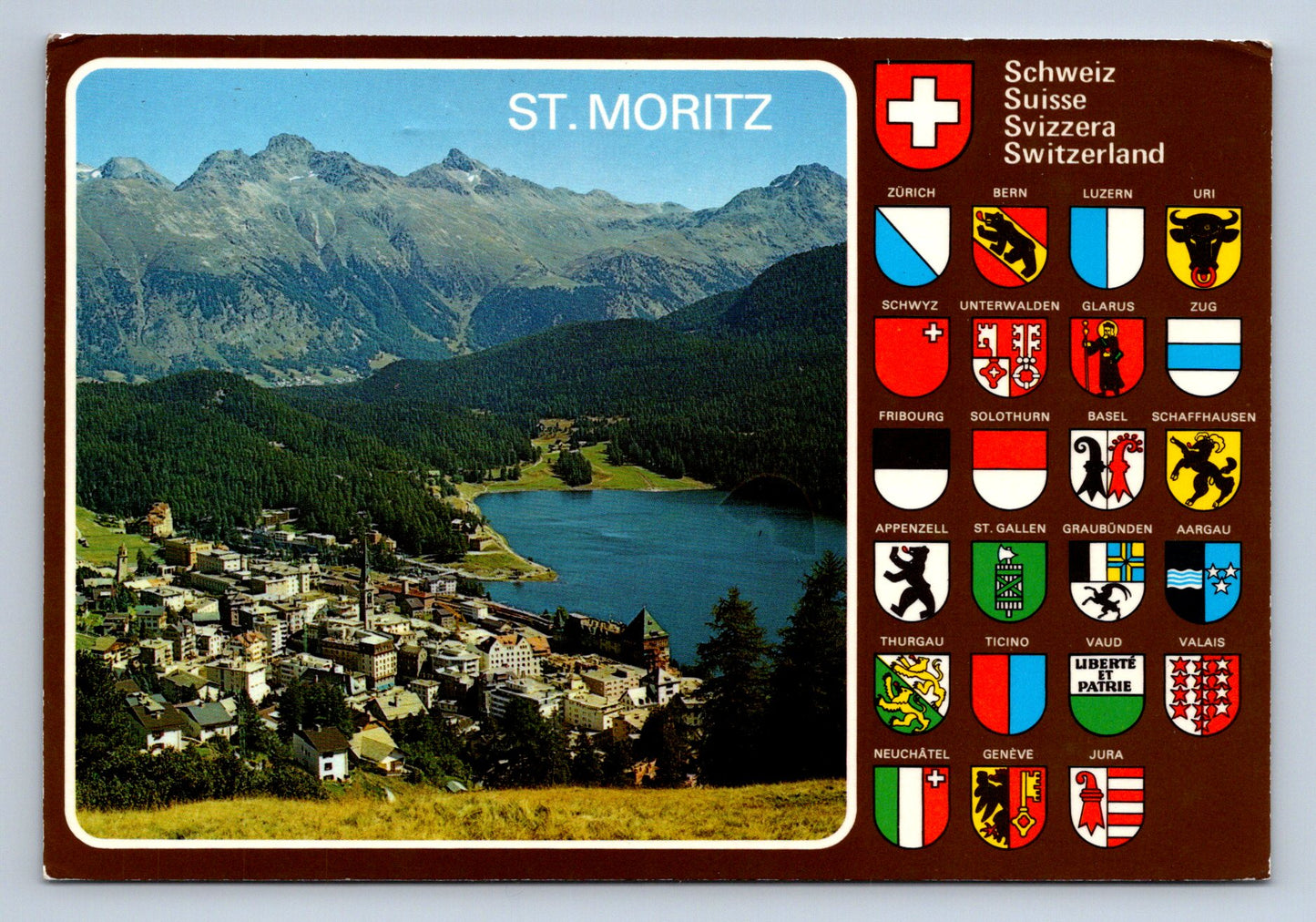 Pohlednice ST. MORITZ SWITZERLAND (x16082)