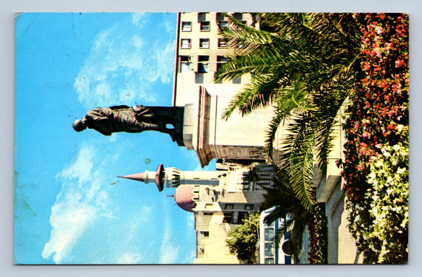 Pohlednice CONSTANTA STATUIA LUI OVIDIU (x16132)