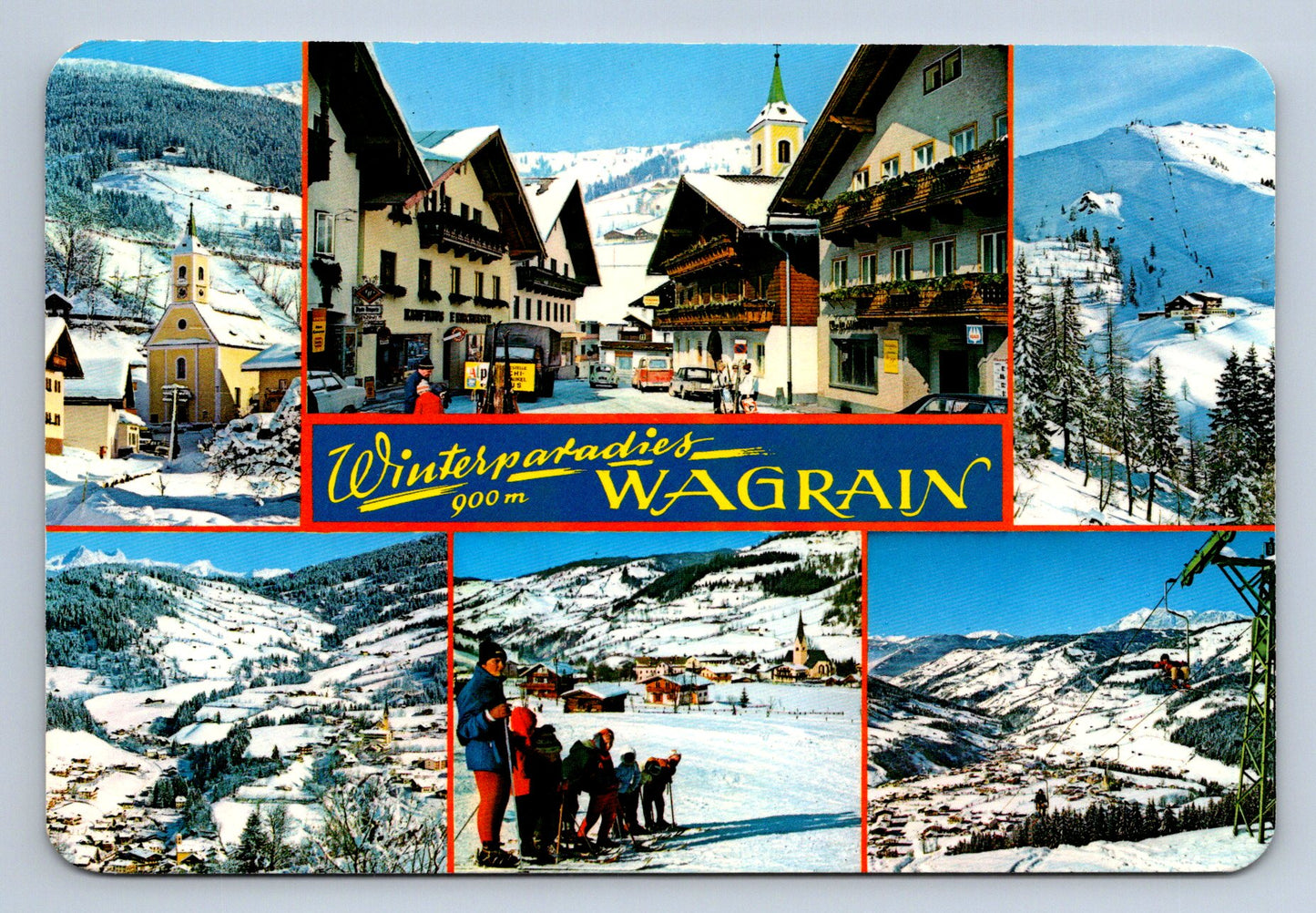 Pohlednice WINTERPARADIES - WAGRAIN (x16158)