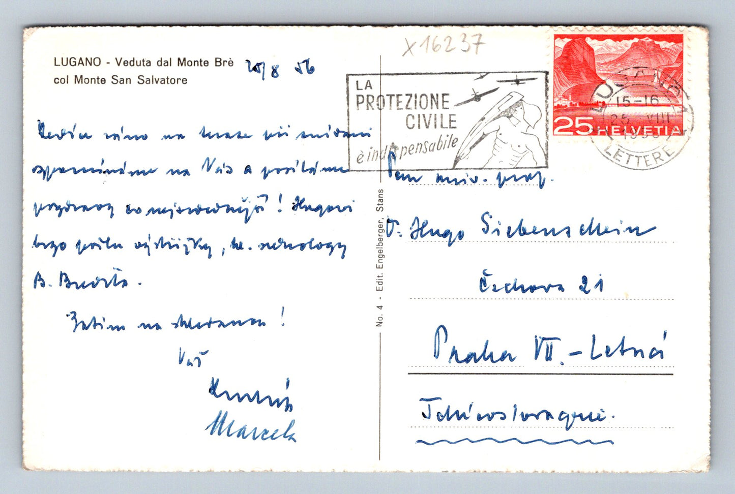 Pohlednice LUGANO (x16237)