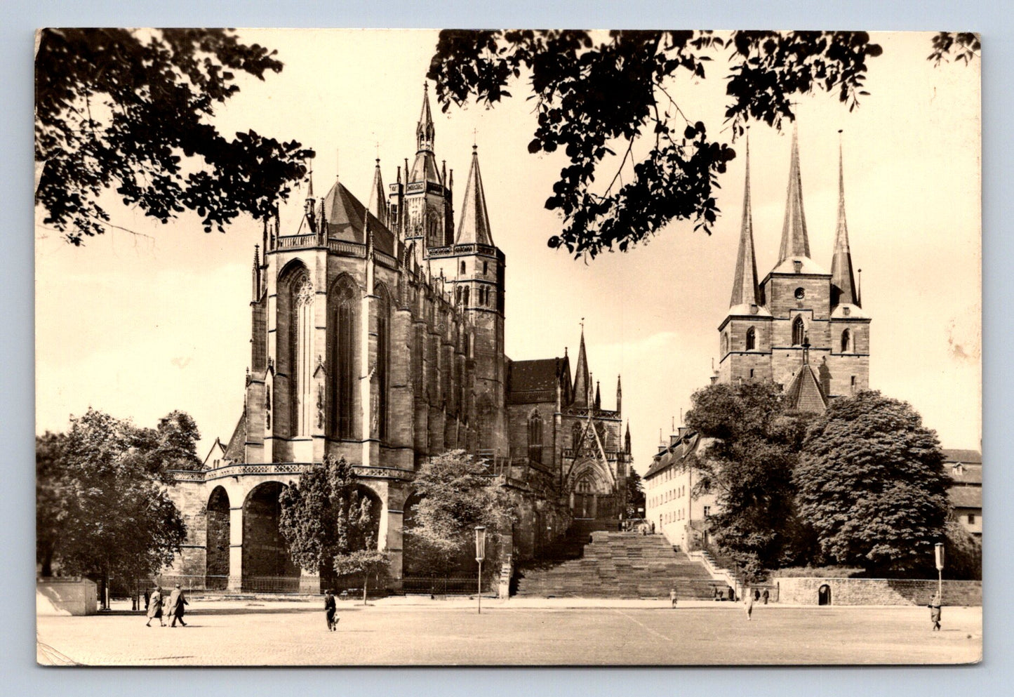Pohlednice ERFURT - DOM UND SEVERIKIRCHE (x16259)