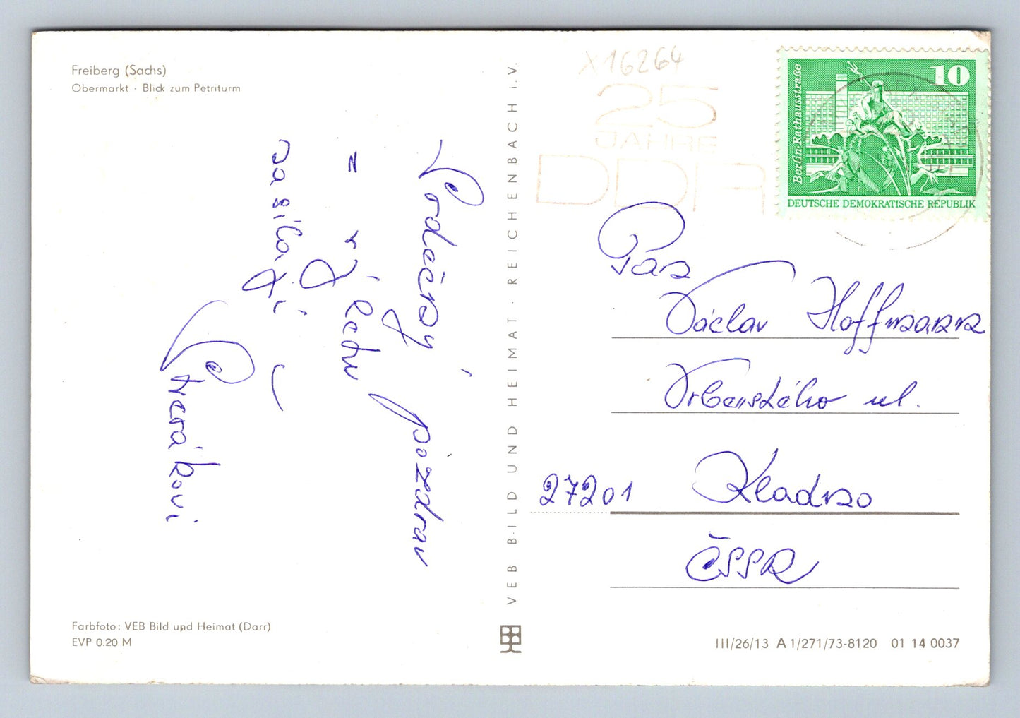 Pohlednice FREIBERG (SACHS) (x16264)