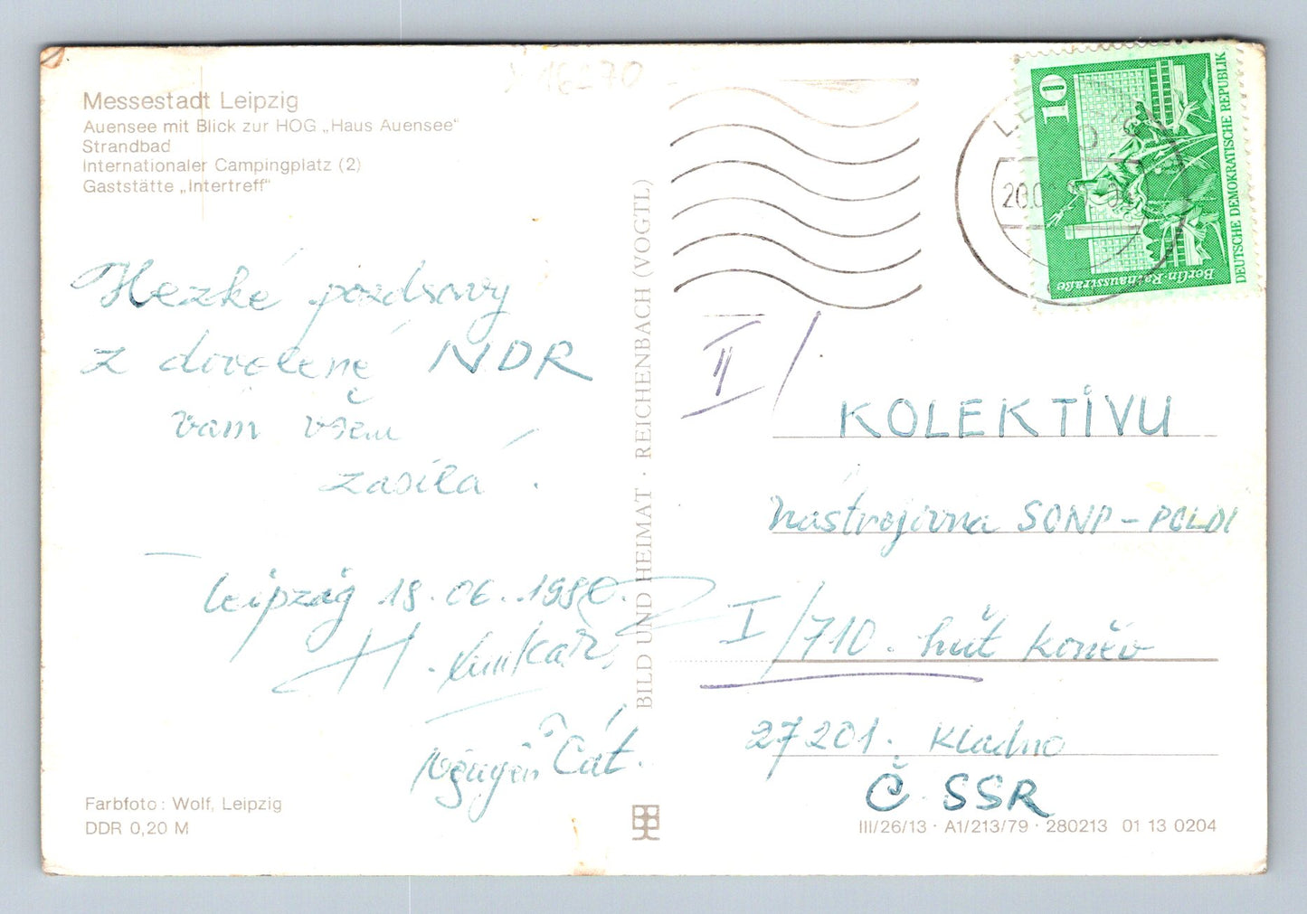 Pohlednice MESSESTADT LEIPZIG (x16270)