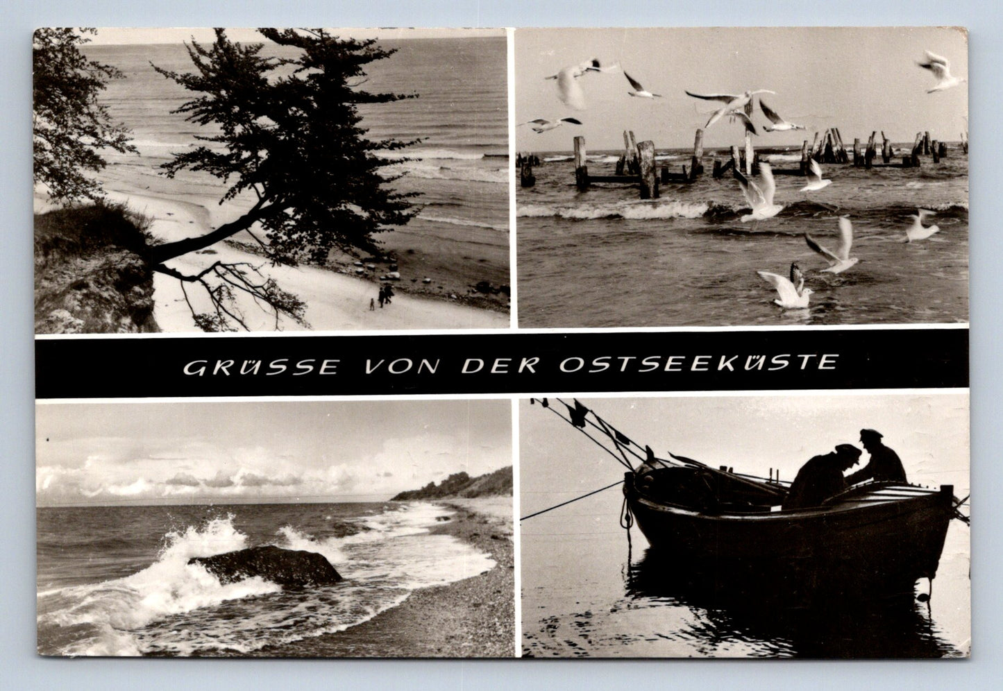 Pohlednice GRÜSSE VON DER OSTSEEKÜSTE (x16274)