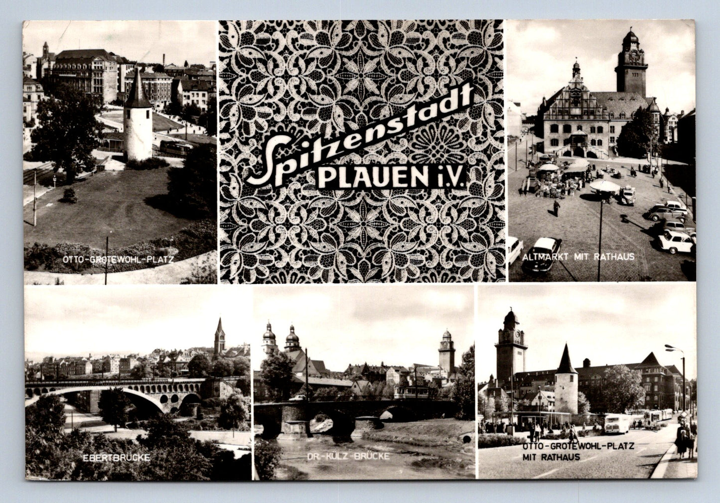 Pohlednice SPITZENSTADT PLAUEN I.V. (x16275)