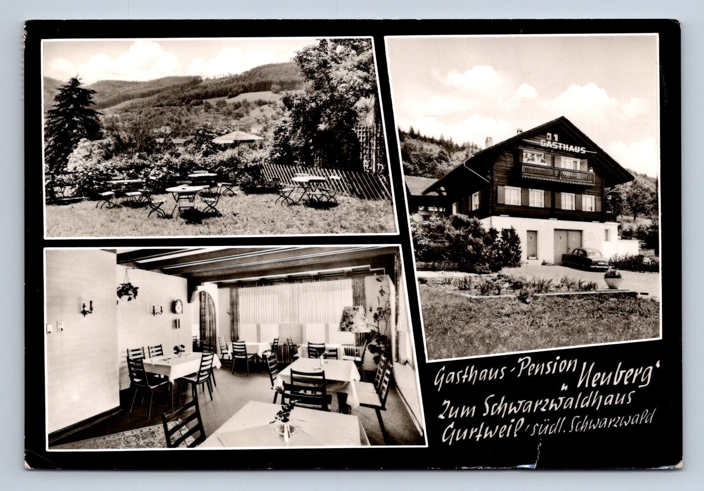Pohlednice GASTHAUS - PENSION NEUBERG (x16308)
