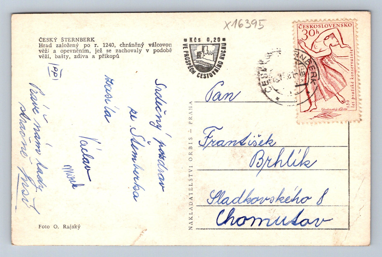 Pohlednice ČESKÝ ŠTENBERK (x16395)