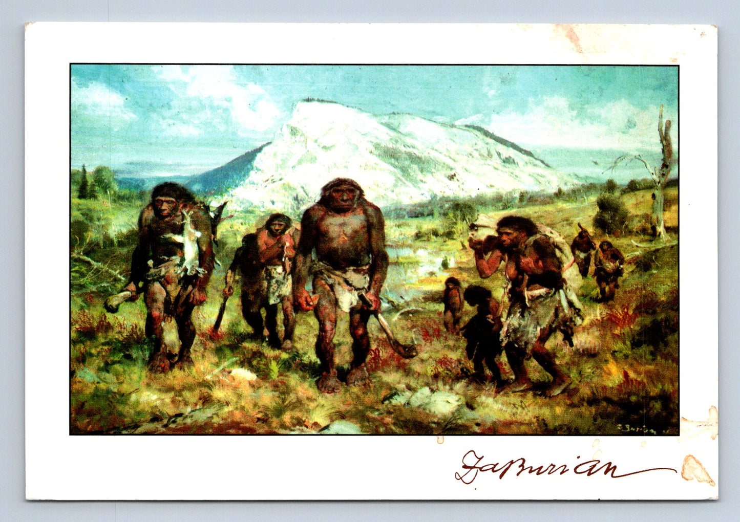 Pohlednice JIŘÍ HOCHMAN 1995 BURIAN (x16416)
