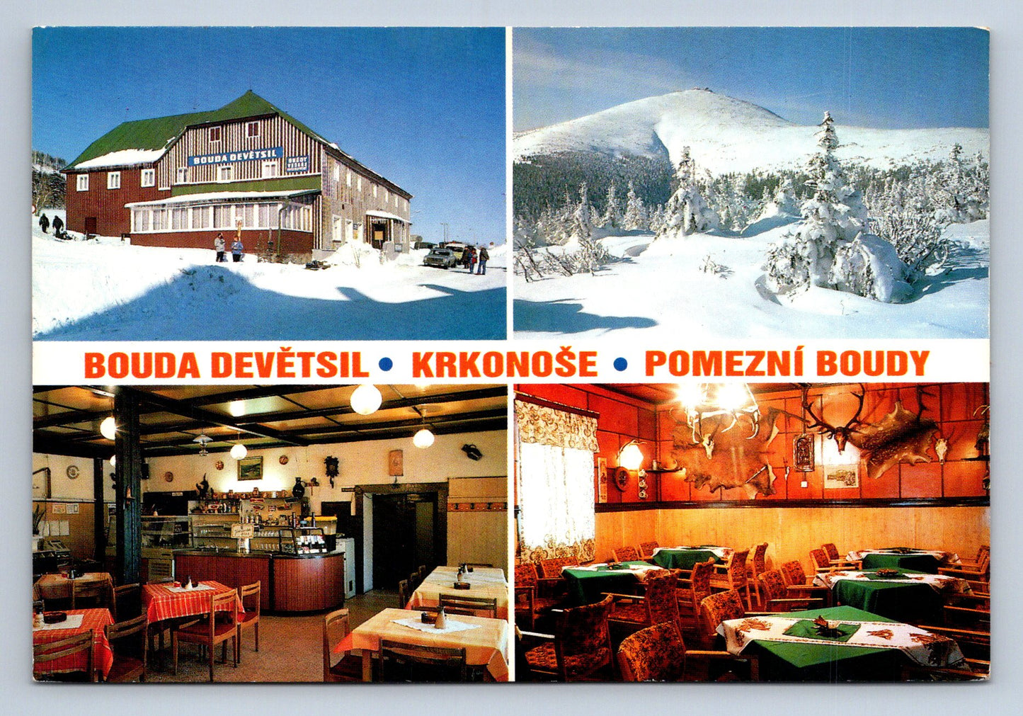 Pohlednice KRKONOŠE - HORNÍ MALÁ ÚPA (x16428)