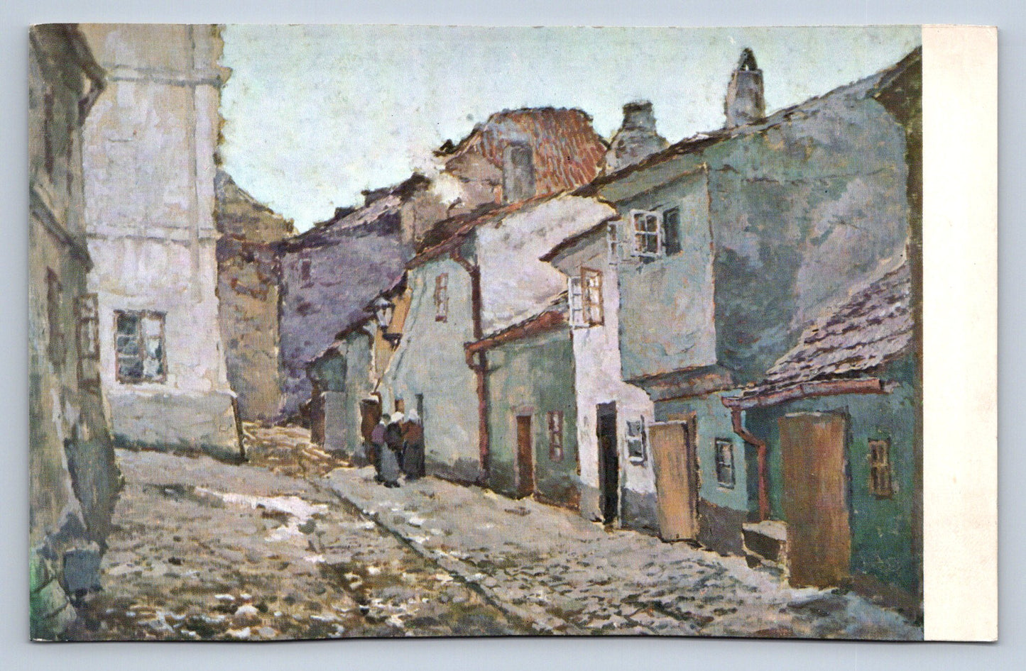 Pohlednice ANTONÍN SLAVÍČEK : ZLATÁ ULIČKA (x16437)
