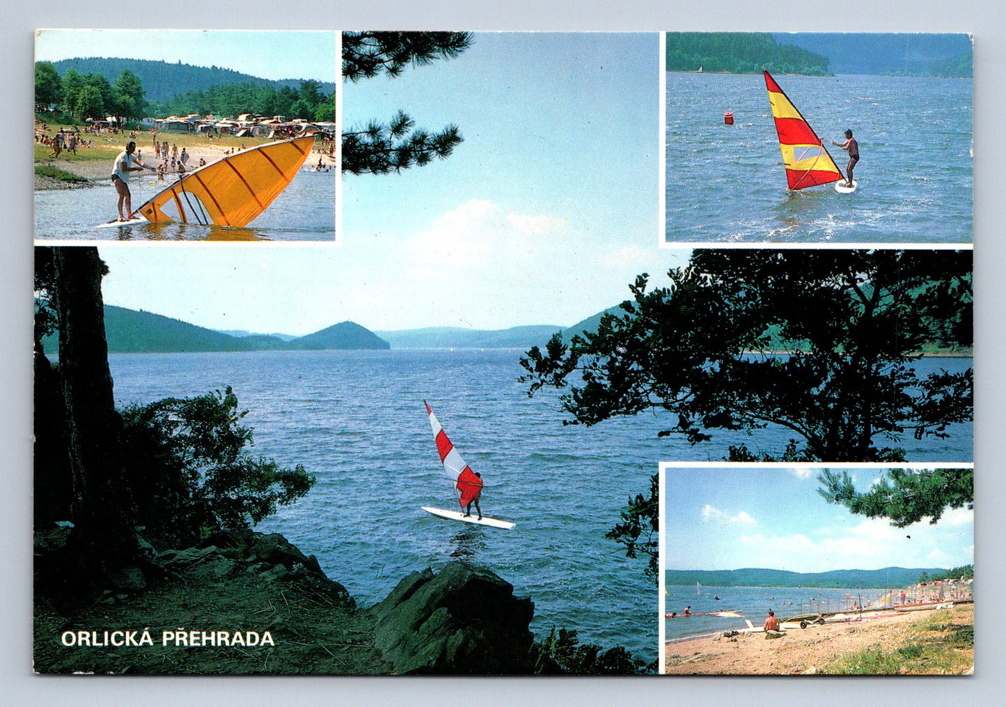 Pohlednice ORLICKÁ PŘEHRADA (x16499)