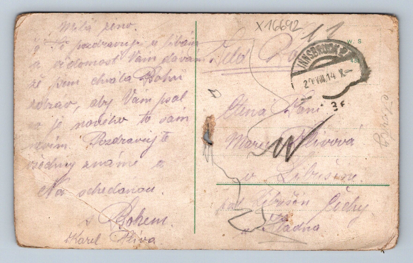 Pohlednice JNNSBRUCK GEGEN SÜDEN (x16692)