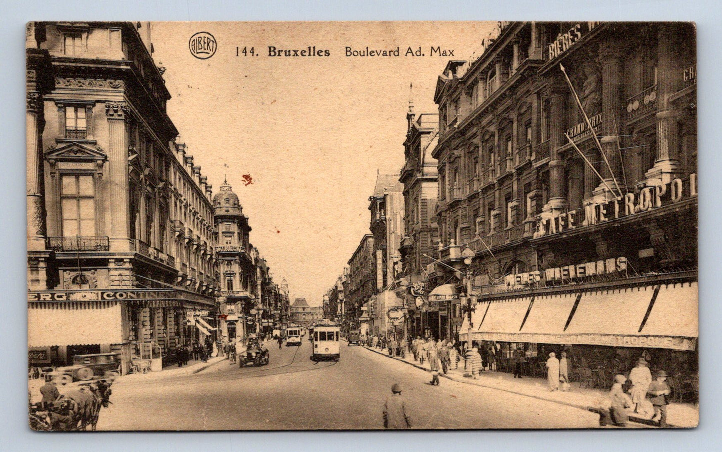 Pohlednice BRUXELLES (x16728)