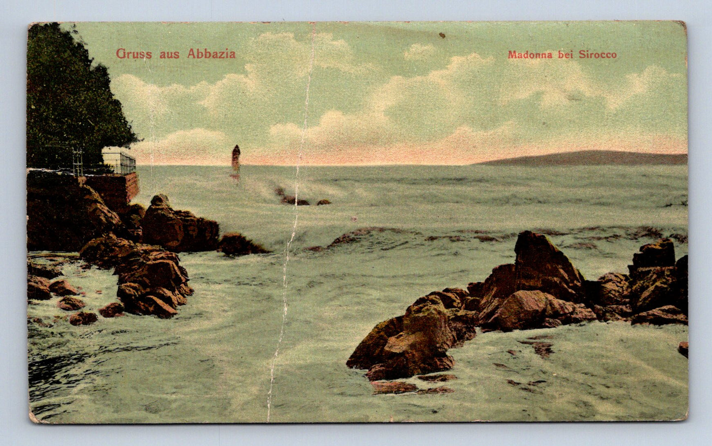 Pohlednice GRUSS AUS ABBAZIA (x16735)