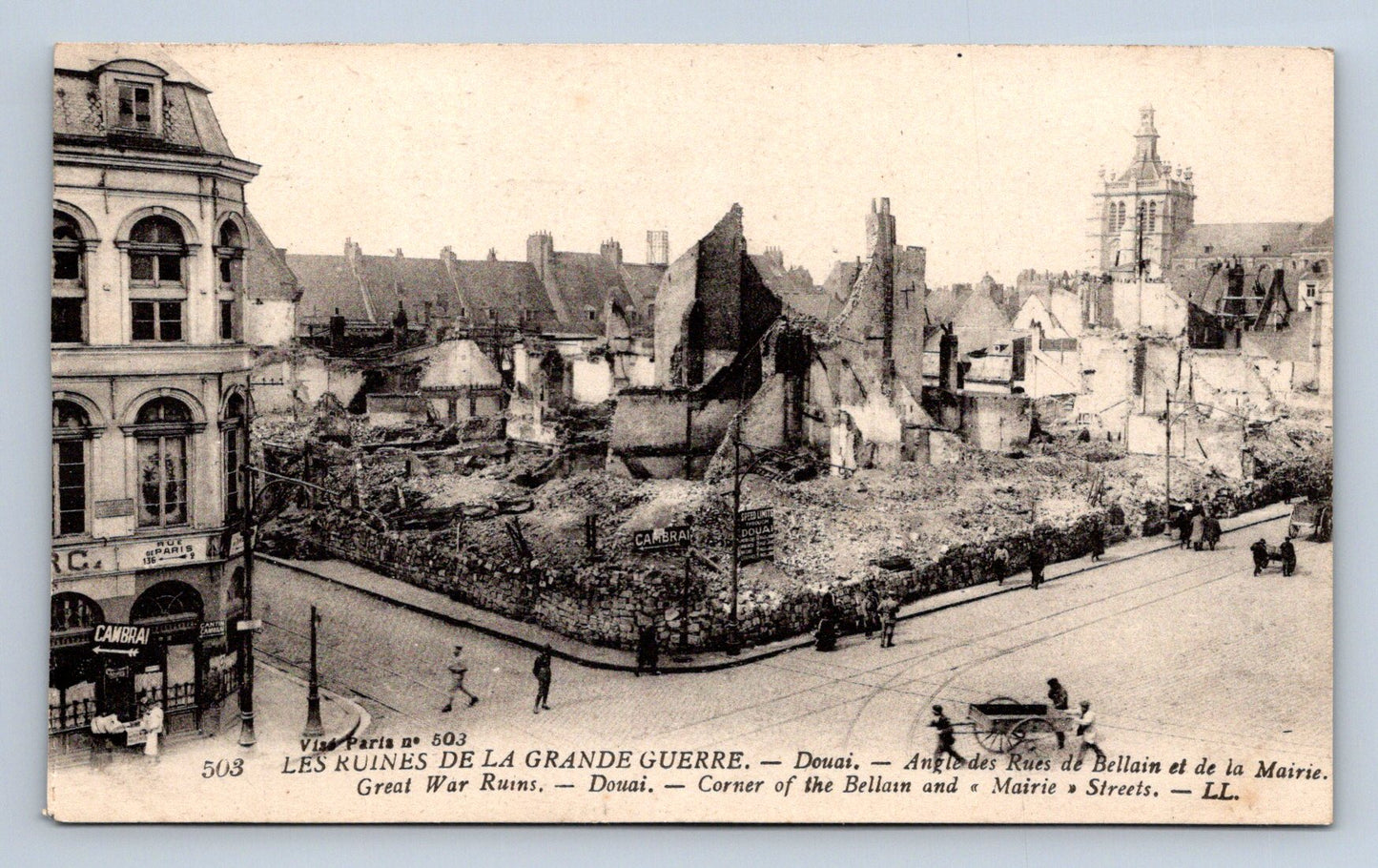 Pohlednice LES RUINES DE LA GRANDE GUERRE (x16740)