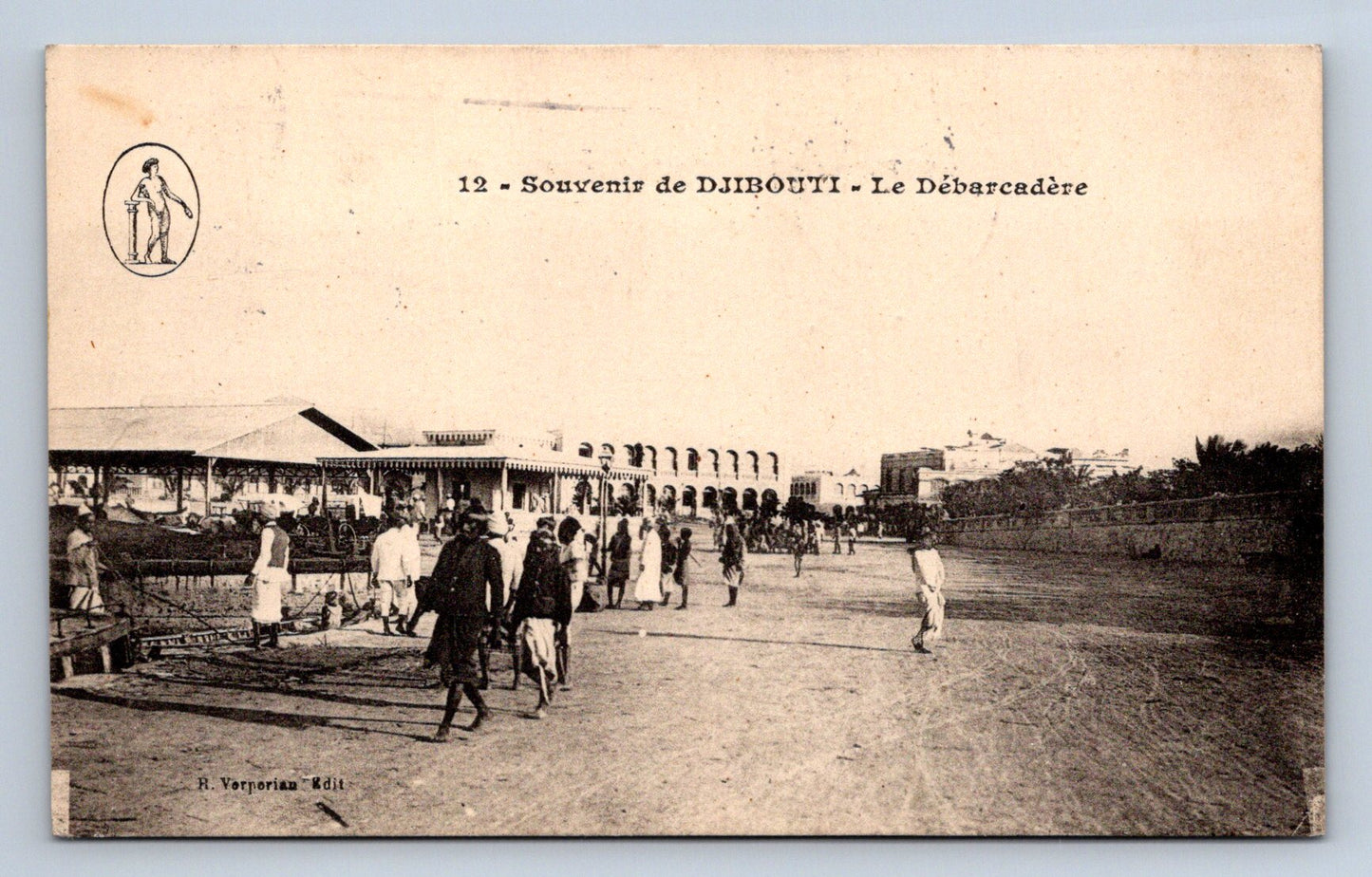 Pohlednice SOUVENIR DE DJIBOUTI - LE DÉBARCADÉRE (x16755)