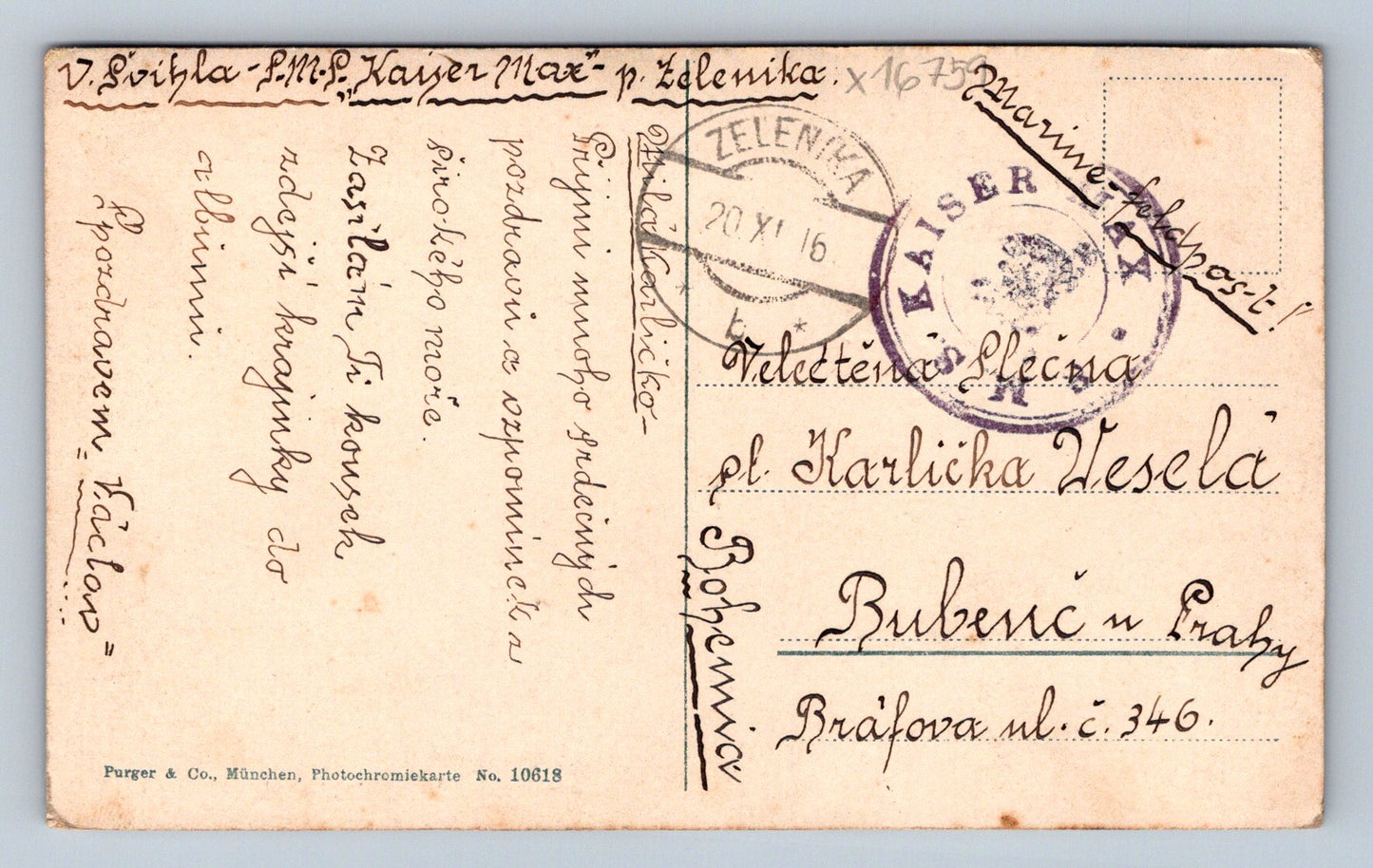 Pohlednice DUBROVNÍK (x16759)