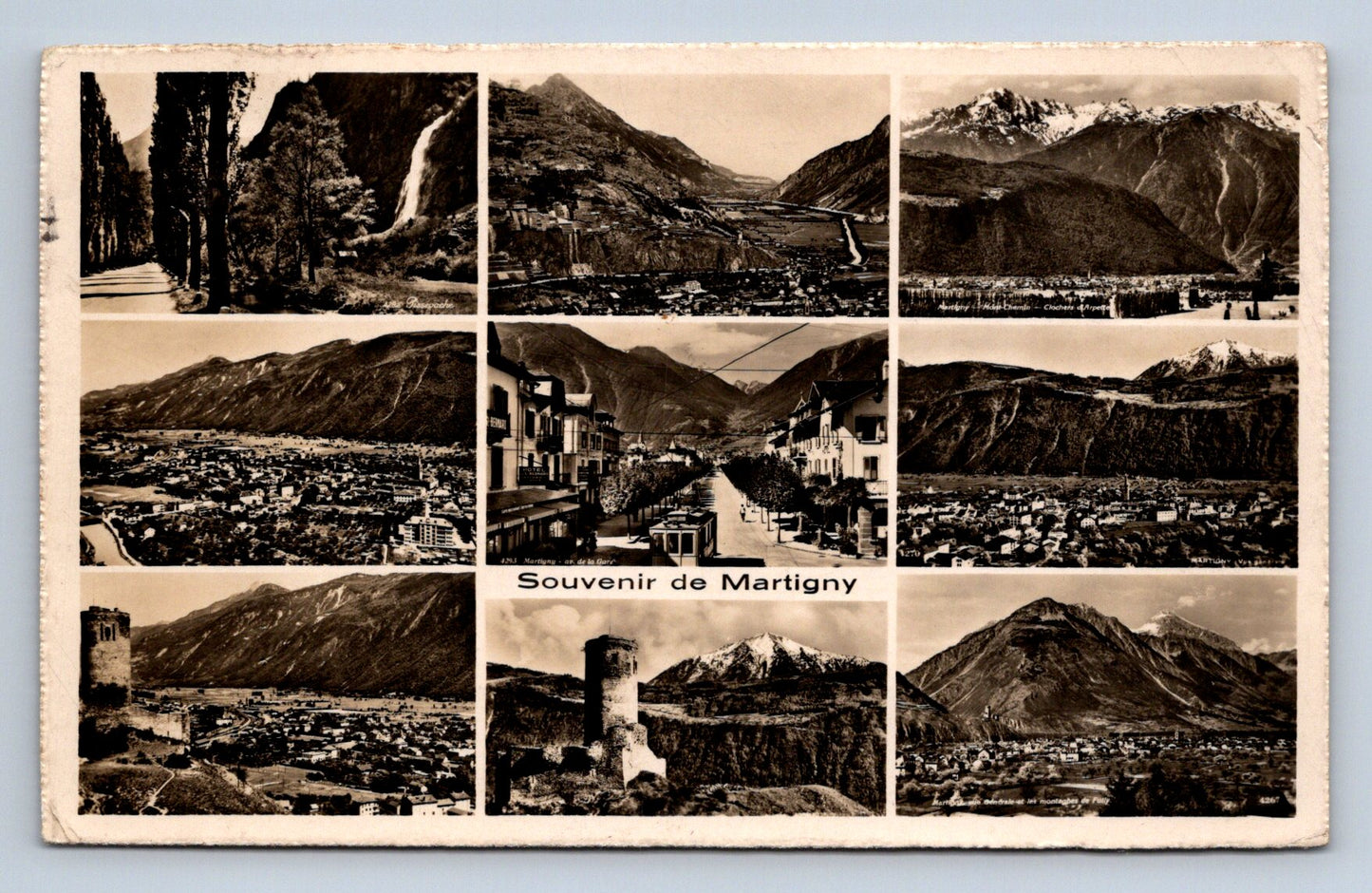 Pohlednice SOUVENIR DE MARTIGNY (x16806)