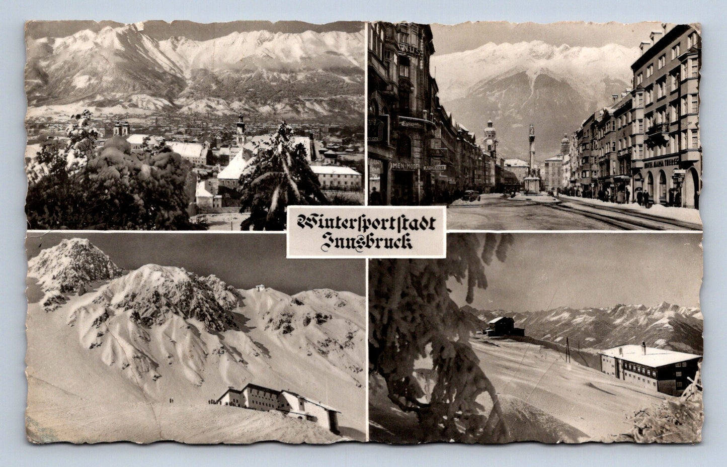 Pohlednice WINTERFPORTFTADT, INNSBRUCK (x16818)