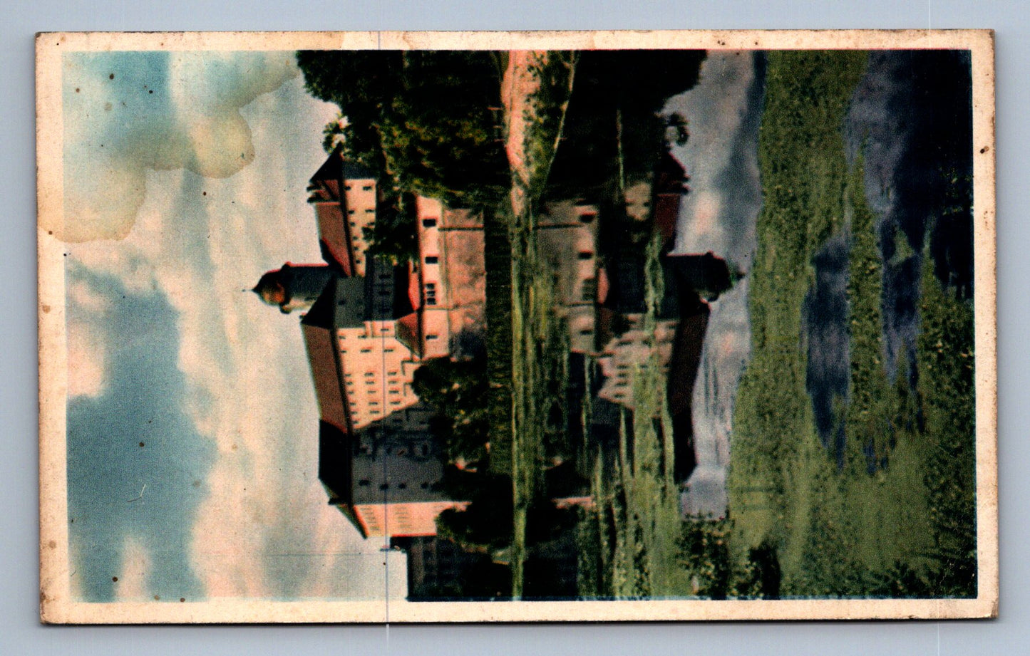 Pohlednice Poděbrady: Rodný zámek kr. Jiřího z Podbrad (JN168)