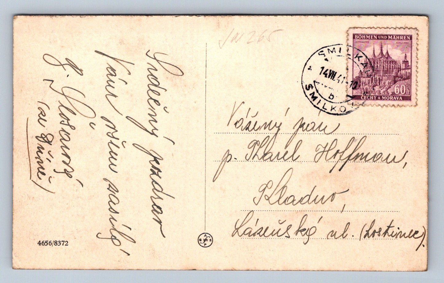 Postcard Tabor with Jordan (JN265)