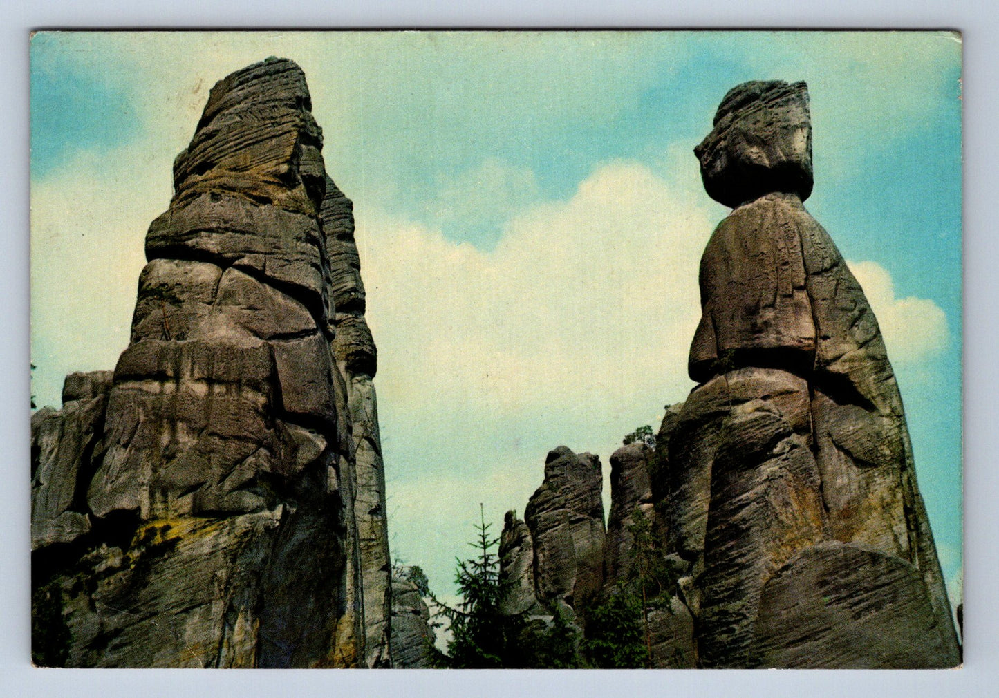 Pohlednice Adršpašské skály -přírodní rezervace (JN396)