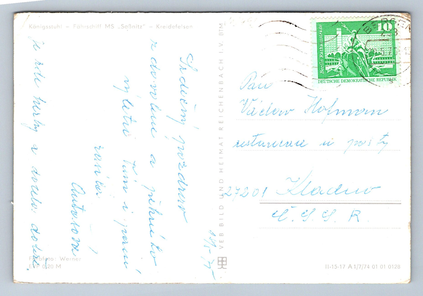 Pohlednice Königsstuhl (JN492)