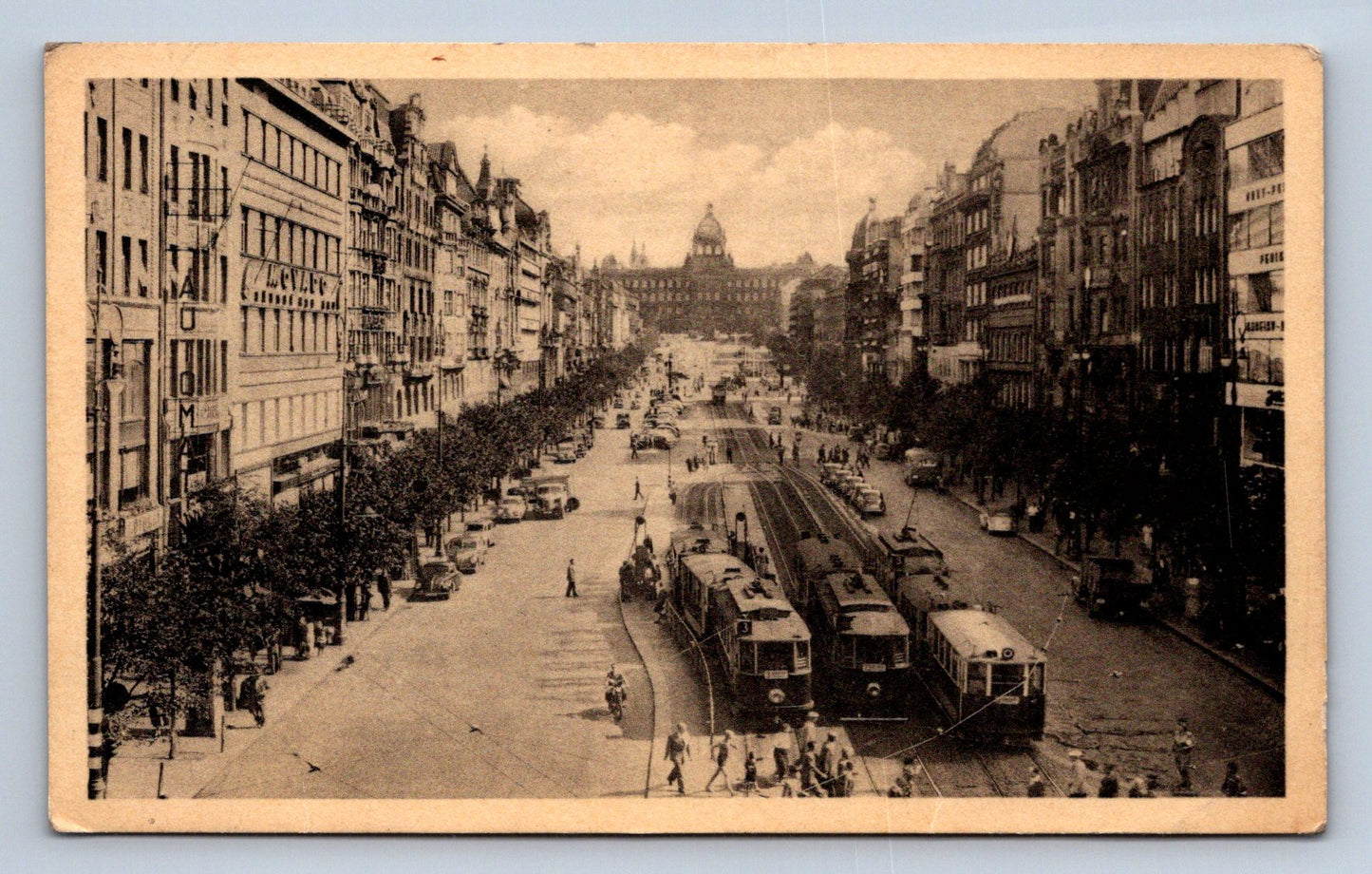 Pohlednice Praha - Václavské nám. (JN798)